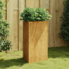 Vaso/floreira de jardim 50x43x75 cm aço corten 1
