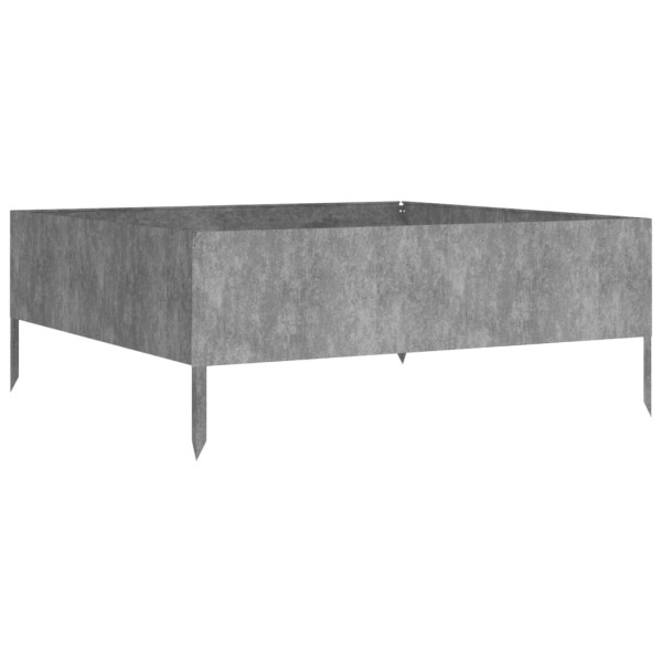 Jardinera acero corten 100x100x41 cm M 4