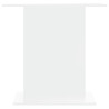 Suporte de aquário 75x36x72.5 cm derivados de madeira branco 4