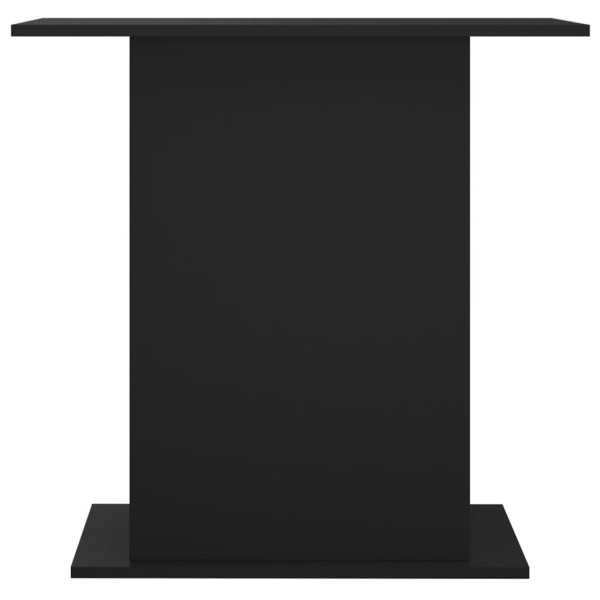 Soporte para acuario madera de ingeniería negro 36x75x72.5 cm M 4
