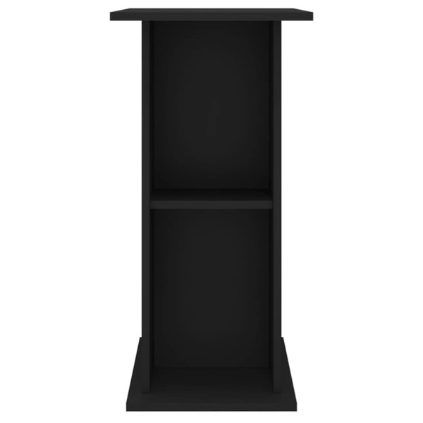 Suporte de aquário 75x36x72.5 cm derivados de madeira preto M 5