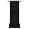 Suporte de aquário 75x36x72.5 cm derivados de madeira preto 5