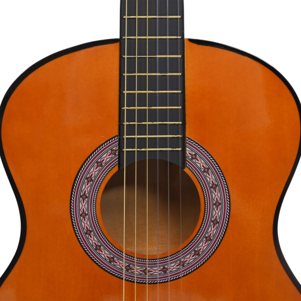 Guitarra clássica iniciantes/crianças 3/4 36 madeira de tilia M 5