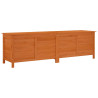 Caixa arrumação p/ jardim 198.5x50x56.5cm abeto maciço castanho 2