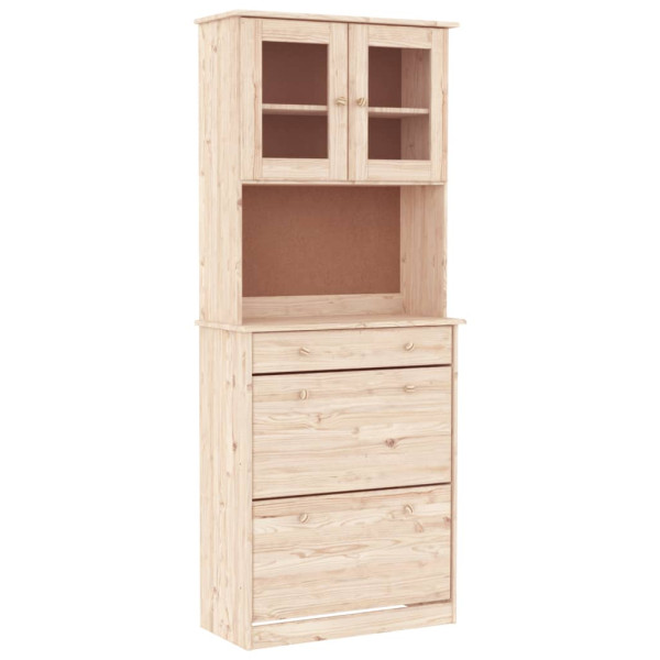 Aparador alto ALTA madera maciza de pino 77x35x188 cm M 2
