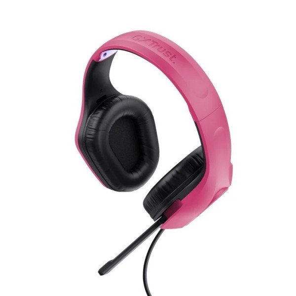 Auriculares Trust gaming GXT 415 Zirox rosa M 5