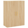 Armario de pared 2 unidades roble Sonoma 69.5x34x90 cm 5