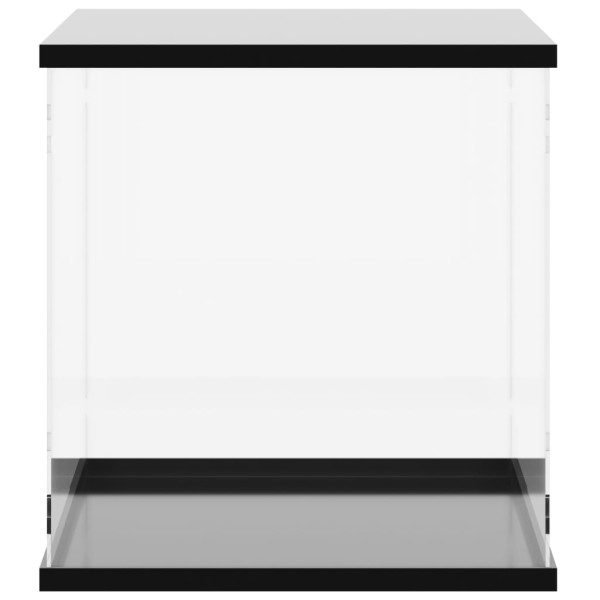 Caixa de exposição 56x36x37 cm acrílico transparente M 4