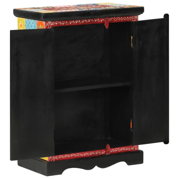 Aparador pintado à mão com portas 53x30x75 cm mangueira maciça M 3