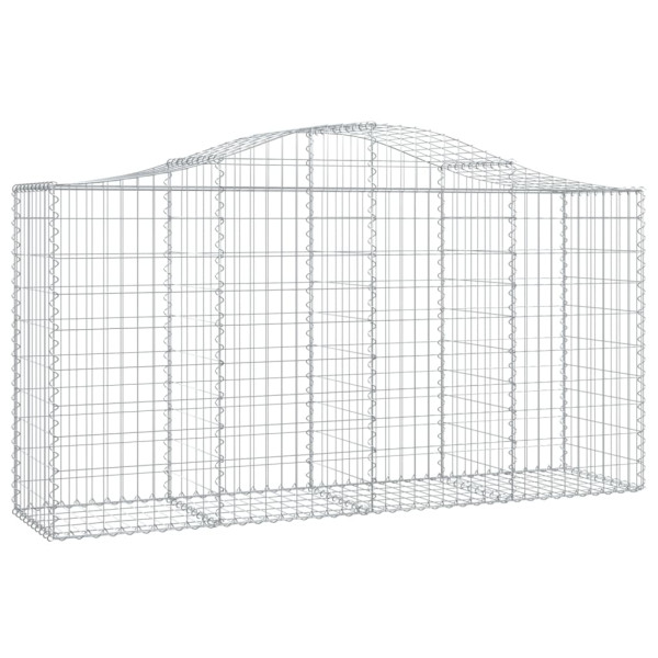 Cestos gabião arqueados 50 pcs 200x50x100/120 ferro galvanizado M 3