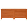 Caixa arrumação para jardim 150x50x56.5cm abeto maciço castanho 4