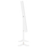 Espejo de pie con joyero y luces LED blanco 5