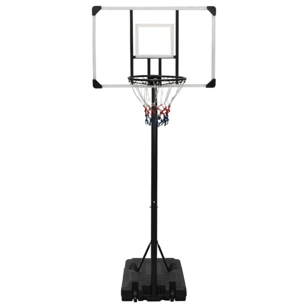 Canasta de baloncesto policarbonato transparente 256-361 cm M 2