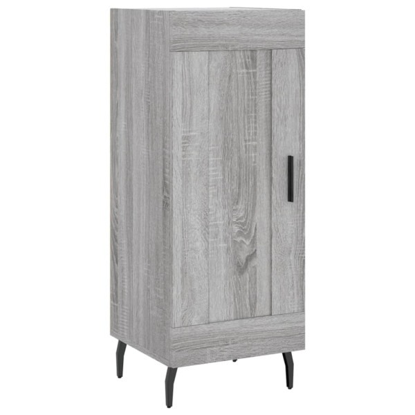 Aparador alto madera contrachapada gris Sonoma 34.5x34x180 cm M 5