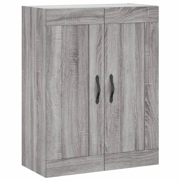 Armarios de pared 2 uds madera de ingeniería gris Sonoma M 5