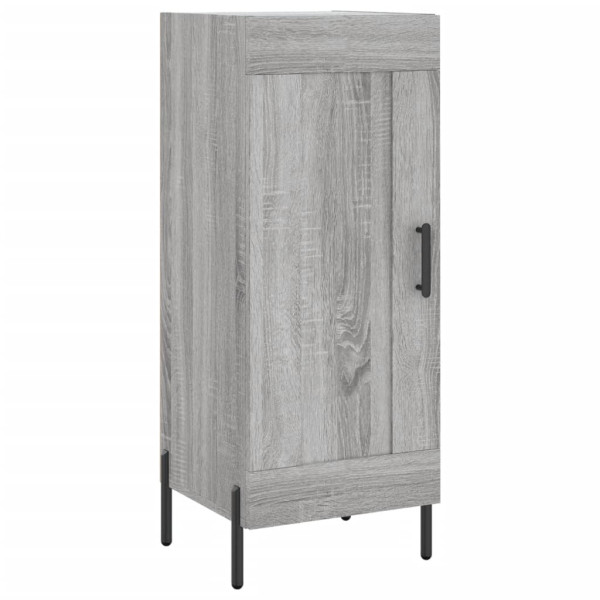 Aparador alto madera contrachapada gris Sonoma 34.5x34x180 cm M 5