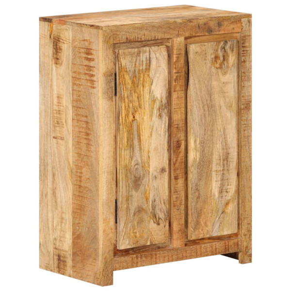 Aparador de madera maciza de mango 55x33x75 cm D