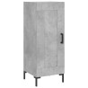 Aparador de madera contrachapada gris hormigón 34.5x34x180 cm 5