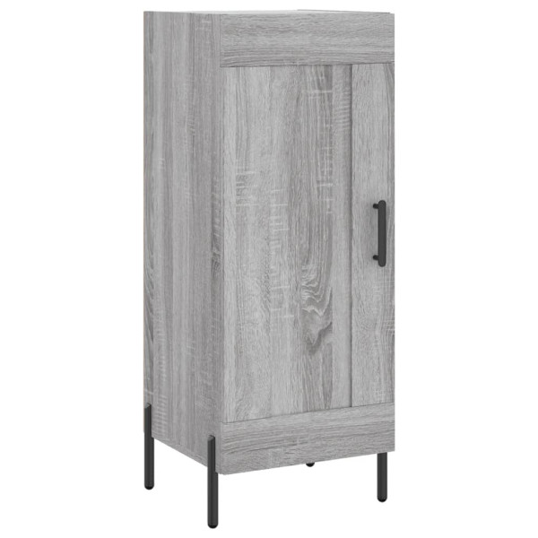 Aparador alto madera contrachapada gris Sonoma 34.5x34x180 cm M 5
