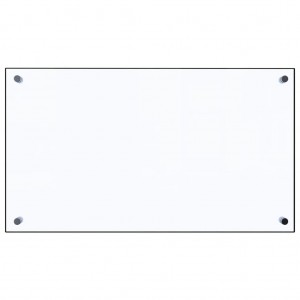 Painel anti-salpicos cozinha 70x40 cm vidro temp. transparente H