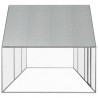 Gallinero de acero galvanizado 6x2x2 m 3