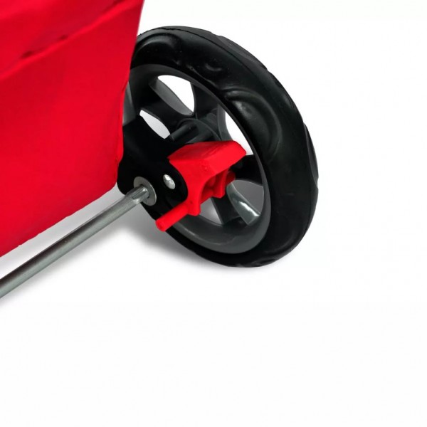 Carrinho para cães vermelho M 5