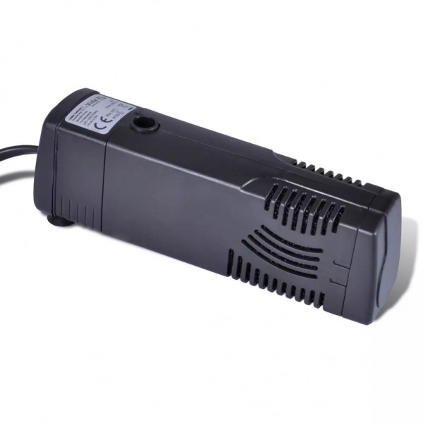 Filtro bomba de aquário com carbono ativado 300L/h M 3