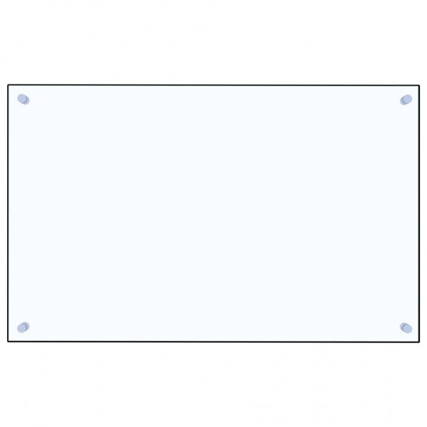 Painel anti-salpicos cozinha 80x50 cm vidro temp. transparente M 2