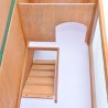 Casa de animales pequeños jaula conejera 1 puerta madera 5