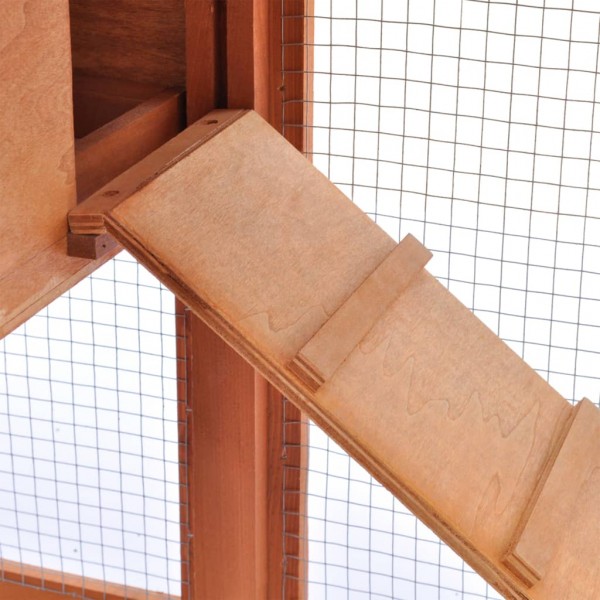 Casa de animales grande jaula conejera de madera M 5