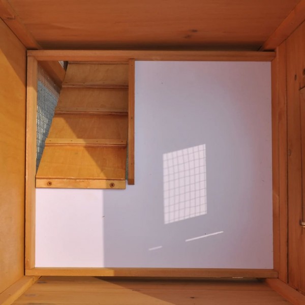 Casa grande de animales jaula conejera doble jaula de madera M 2