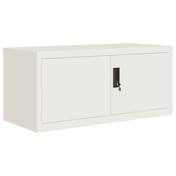 Armario archivador acero blanco 90x40x110 cm M 3
