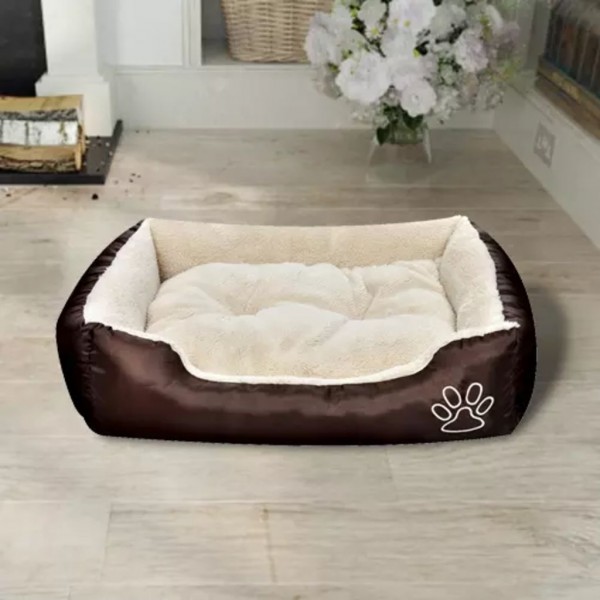 Cama para perro con cojín acolchado talla M M 2