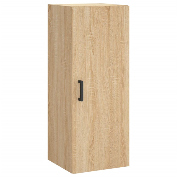 Aparador de madera contrachapada roble Sonoma 34.5x34x180 cm M 5
