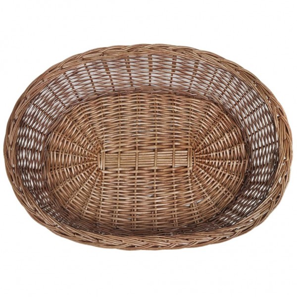 Cesta para perros/cama para mascotas sauce natural 90 cm M 4