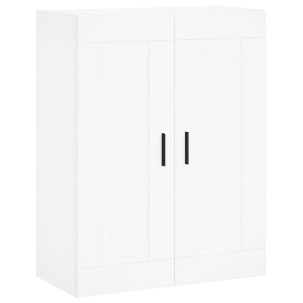 Aparador alto madera contrachapada blanco 69.5x34x180 cm M 5