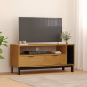 Mueble para TV FLAM madera maciza de pino 110x40x50 cm 1