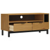 Mueble para TV FLAM madera maciza de pino 110x40x50 cm 4