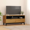 Mueble para TV FLAM madera maciza de pino 110x40x50 cm 1