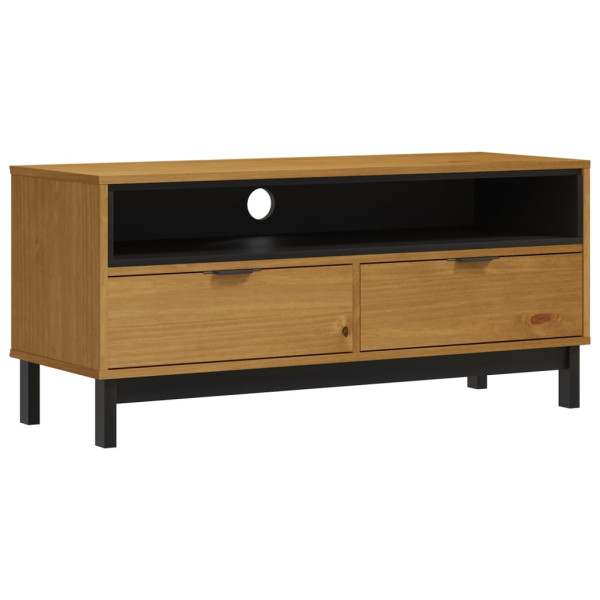 Mueble para TV FLAM madera maciza de pino 110x40x50 cm M 2