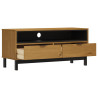 Mueble para TV FLAM madera maciza de pino 110x40x50 cm 4