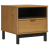 Mesa auxiliar FLAM madera maciza de pino 50x50x50 cm 2