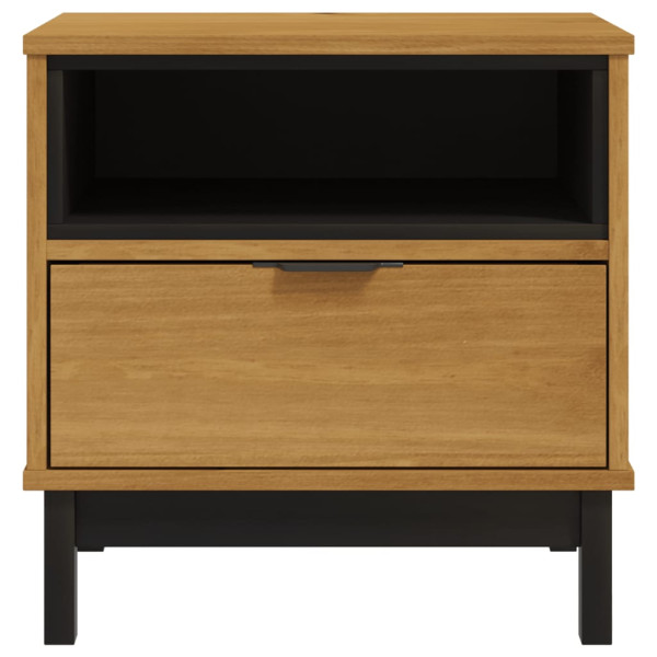 Mesa auxiliar FLAM madera maciza de pino 50x50x50 cm M 5