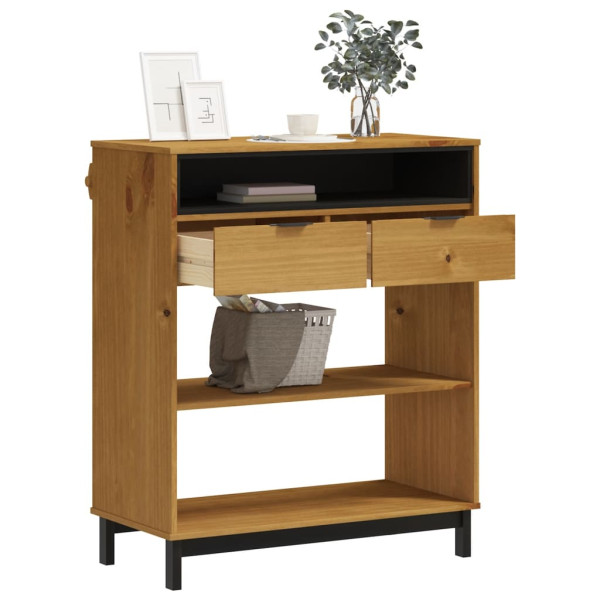 Mesa alta de bar FLAM madera maciza de pino 92x45x110 cm M 3