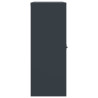 Armario archivador de acero gris antracita 90x40x105 cm 5