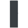 Armario archivador de acero gris antracita 90x40x140 cm 5