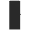 Armario archivador de acero negro 90x40x105 cm 5