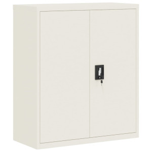 Armario archivador de acero blanco 90x40x105 cm H