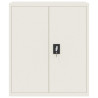 Armario archivador de acero blanco 90x40x105 cm 3