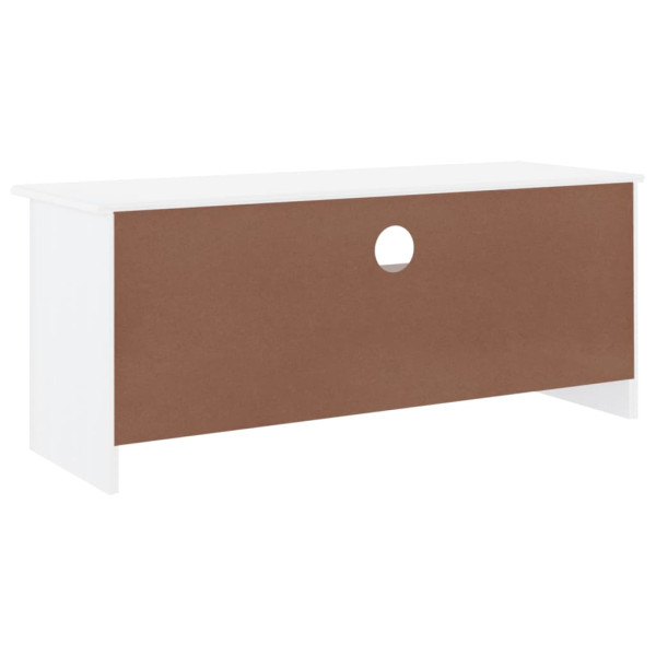 Móvel de TV c/ gavetas ALTA 100x35x41 cm pinho maciço branco M 5